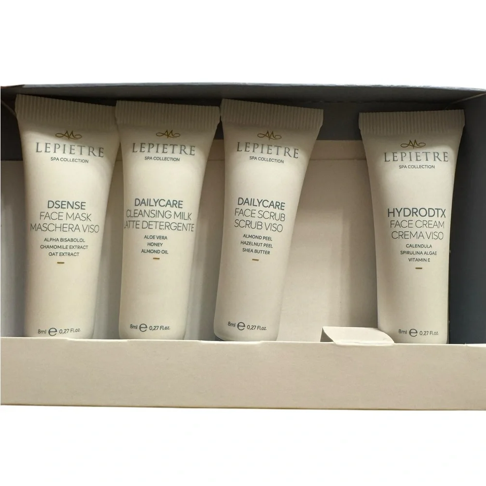 Le Peitre Spa Collection Travel Size Skincare Set. NEW